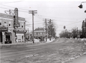 Downtown Fairfield Center, circa 1944 Downtown Fairfield Center, circa 1944